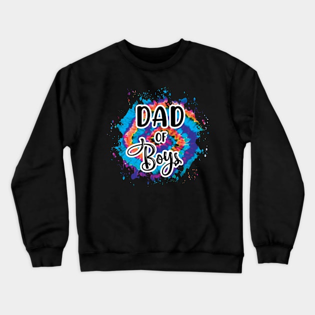 Dad Of Boys Crewneck Sweatshirt by Shop Ovov